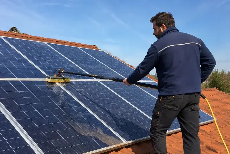 Nettoyage et entretien de panneaux solaires à Saint-Sernin-lès-Lavaur